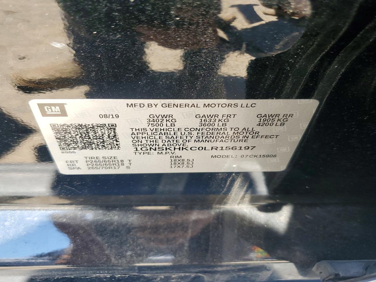Chevrolet Suburban K1500 Lt