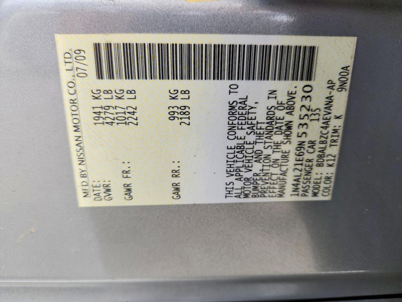 Nissan Altima 2.5
