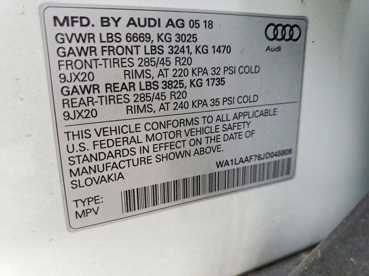 Audi Q7 Premium Plus