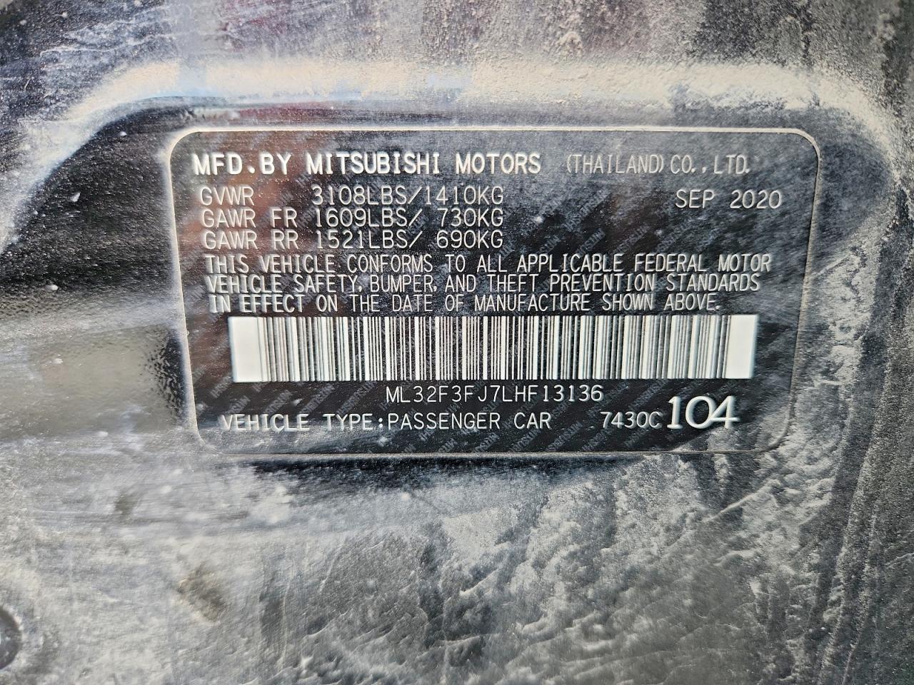 Mitsubishi Mirage G4 Es