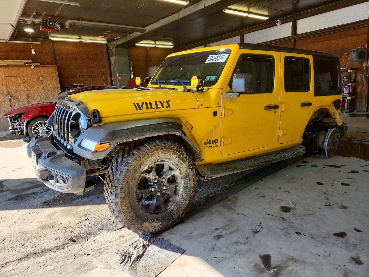 Salvage Jeep Wrangler Image