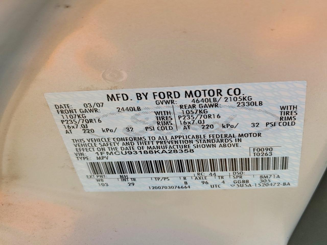 Ford Escape Xlt