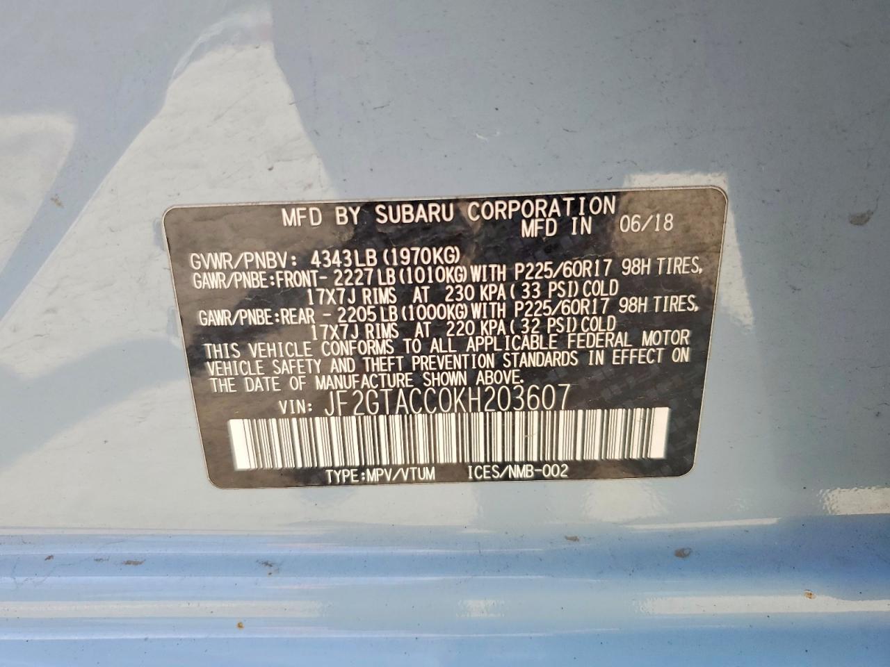 Subaru Crosstrek Premium