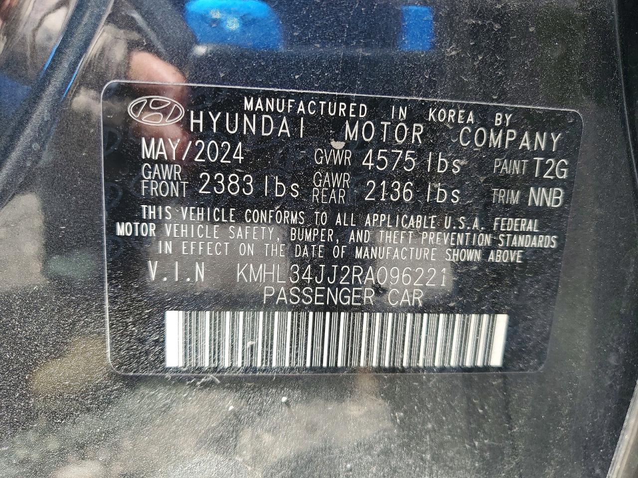 Hyundai SONATA Sel