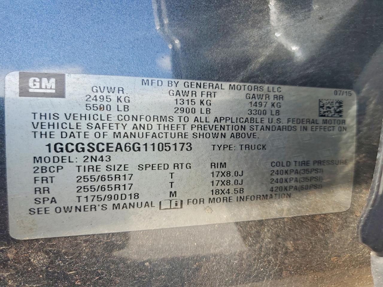 Chevrolet Colorado Lt