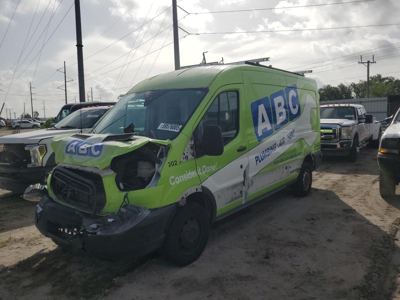 Salvage Ford Transit Image