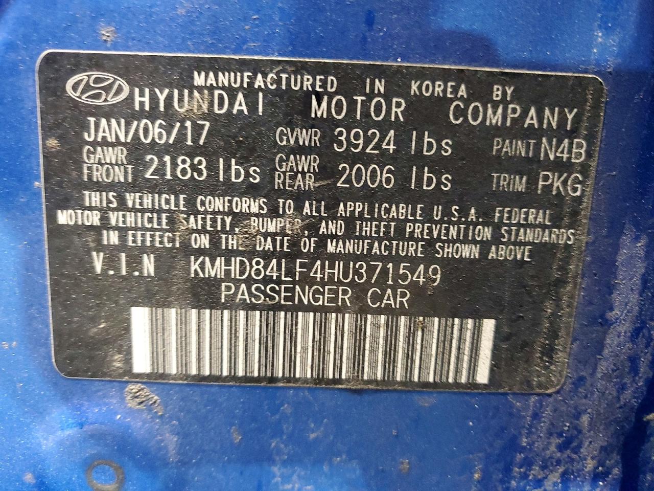 Hyundai ELANTRA Se