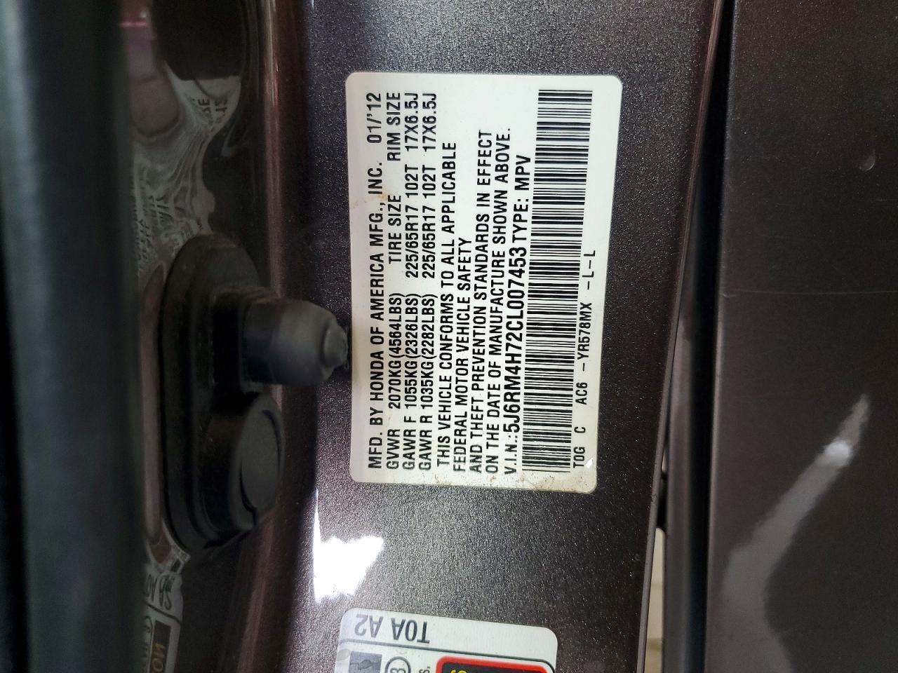 Honda Crv Exl