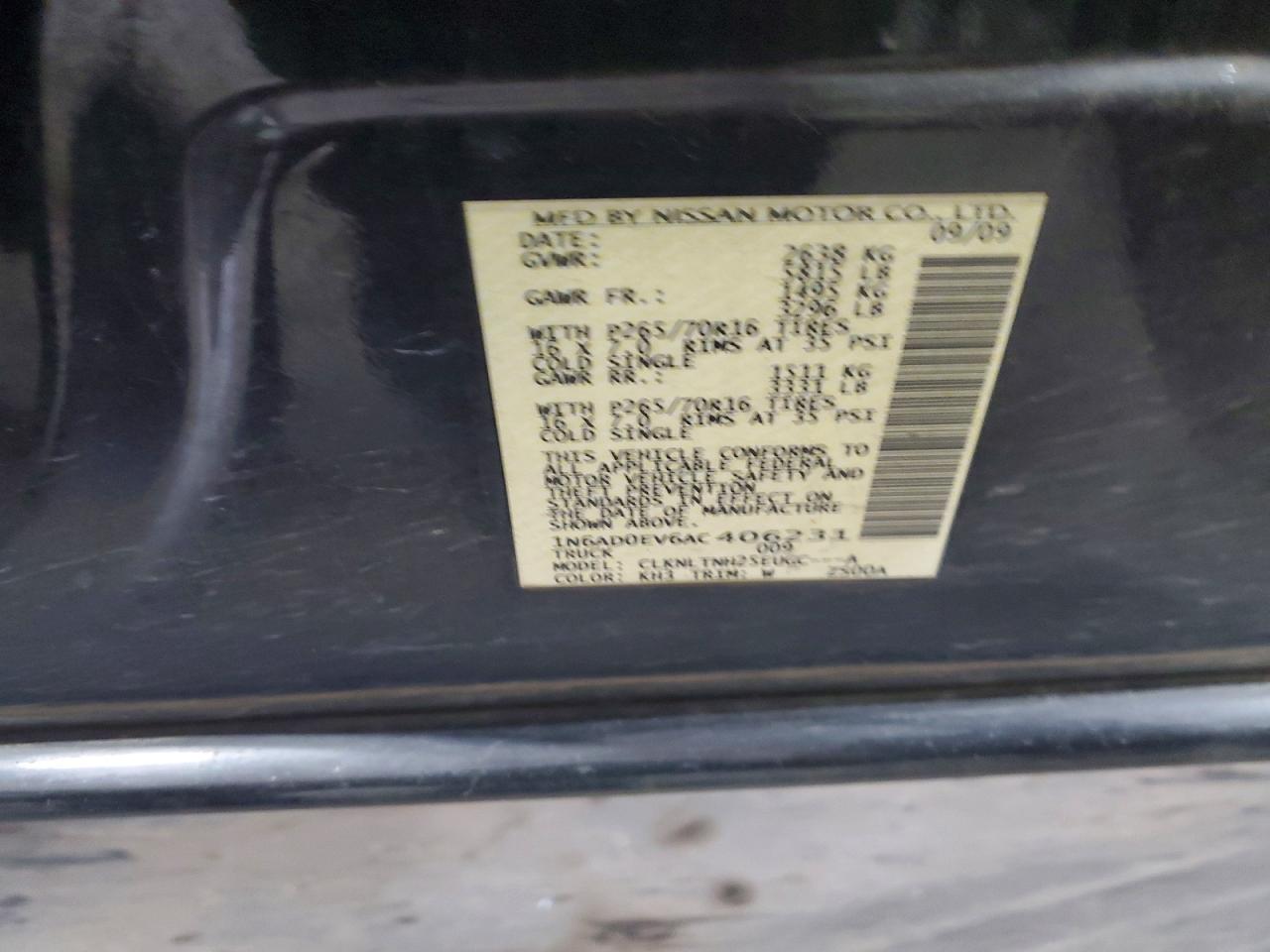 Nissan Frontier Se V6