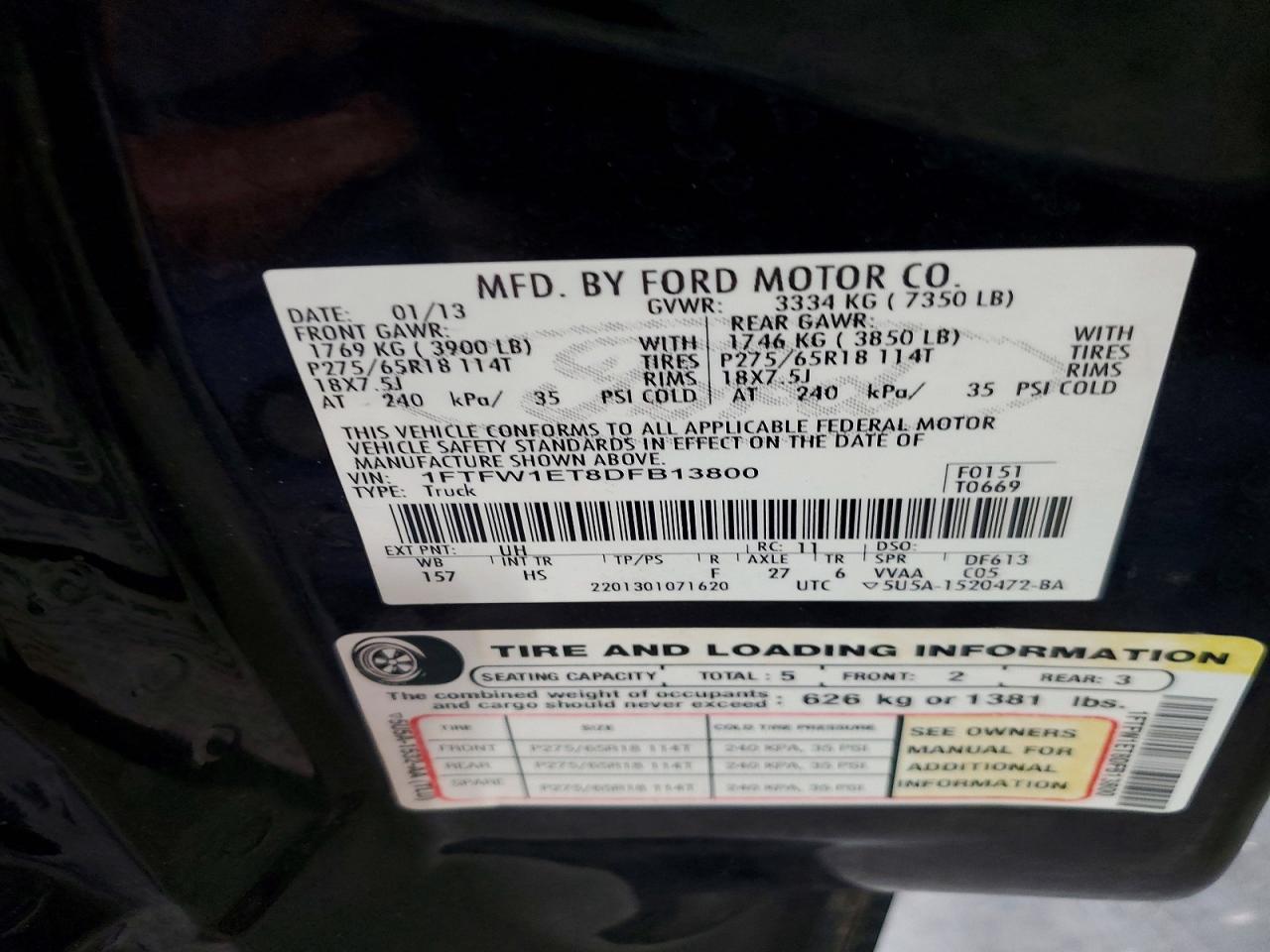 Ford F-150 Supercrew