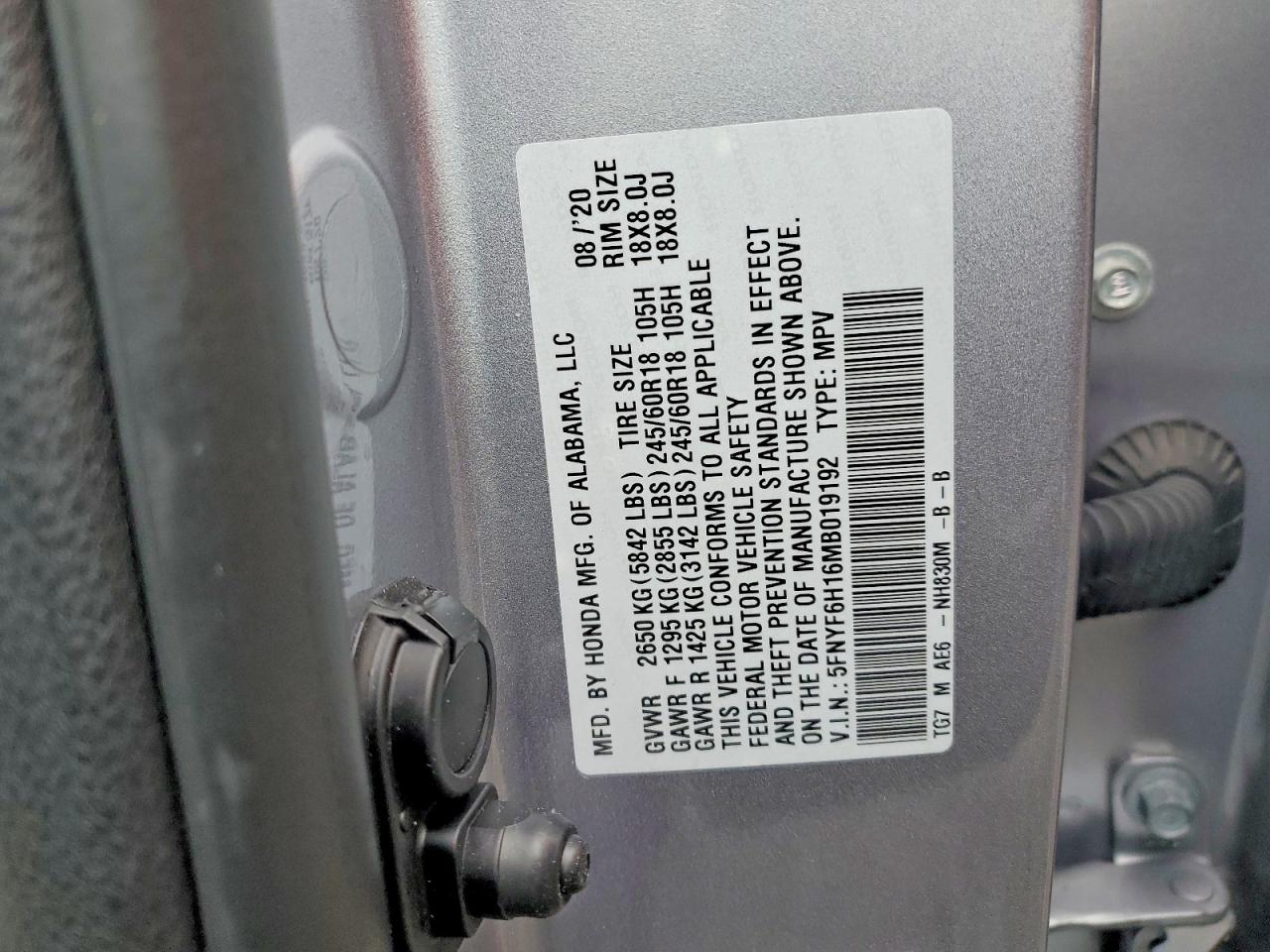 Honda Pilot Lx