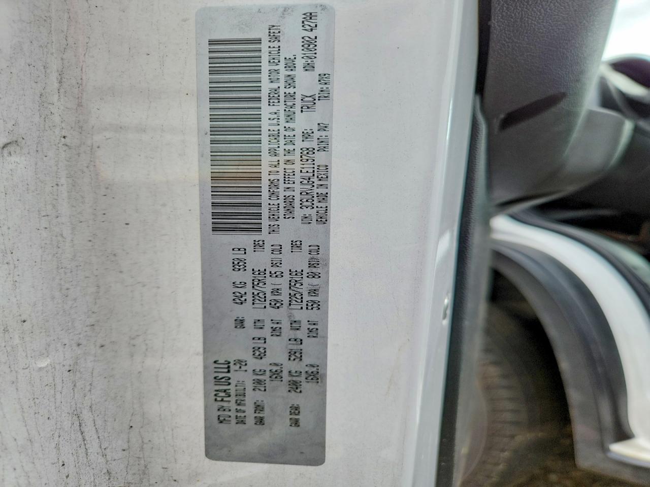 Ram Promaster 3500 High