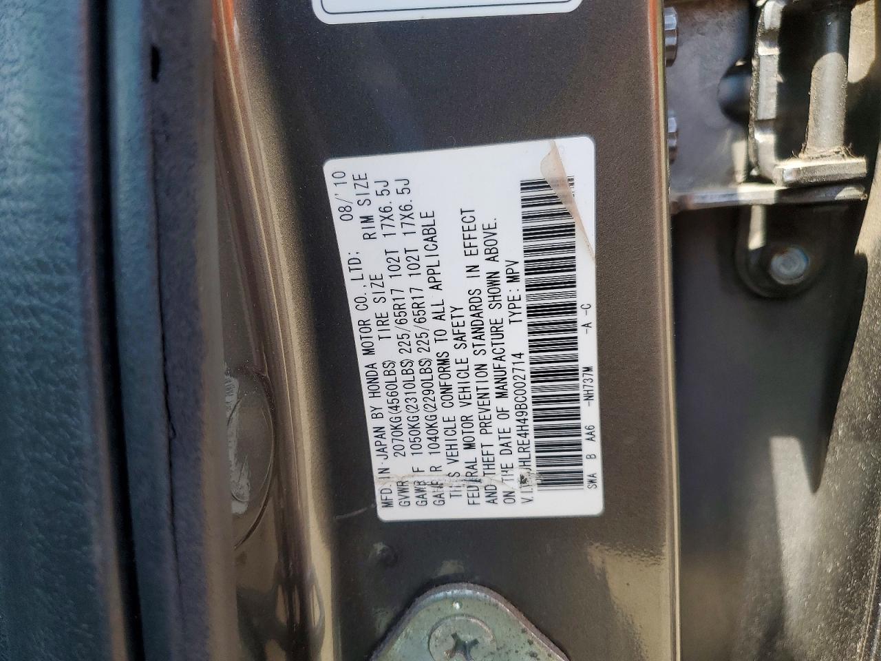 Honda Crv Se