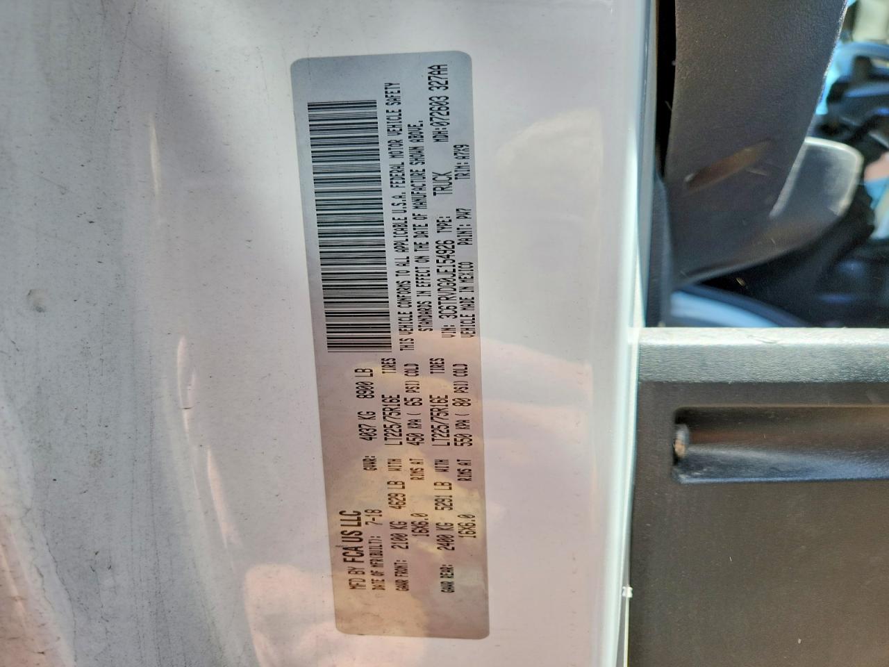Ram Promaster 2500 High