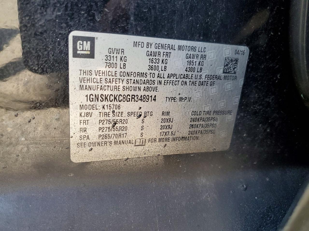 Chevrolet Tahoe K1500 Ltz