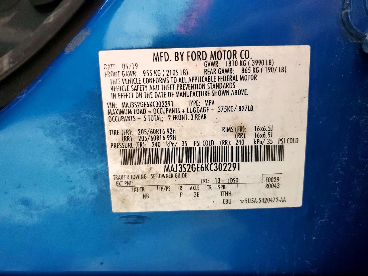 Ford EcoSport Se