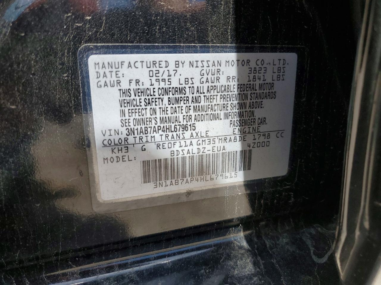 Nissan Sentra Sv