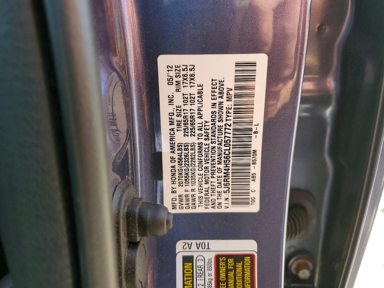 Honda Crv Ex