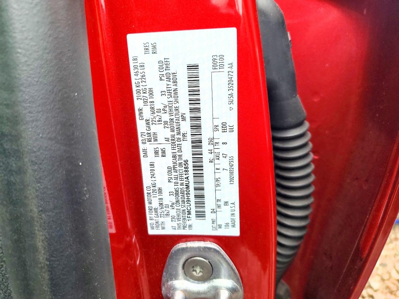 Ford Escape Sel
