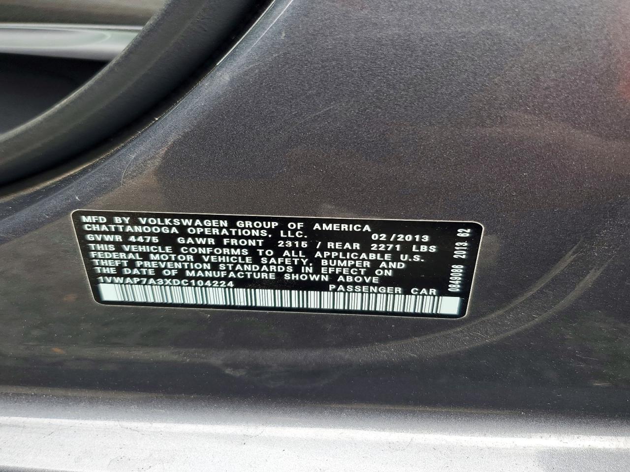 Volkswagen Passat S
