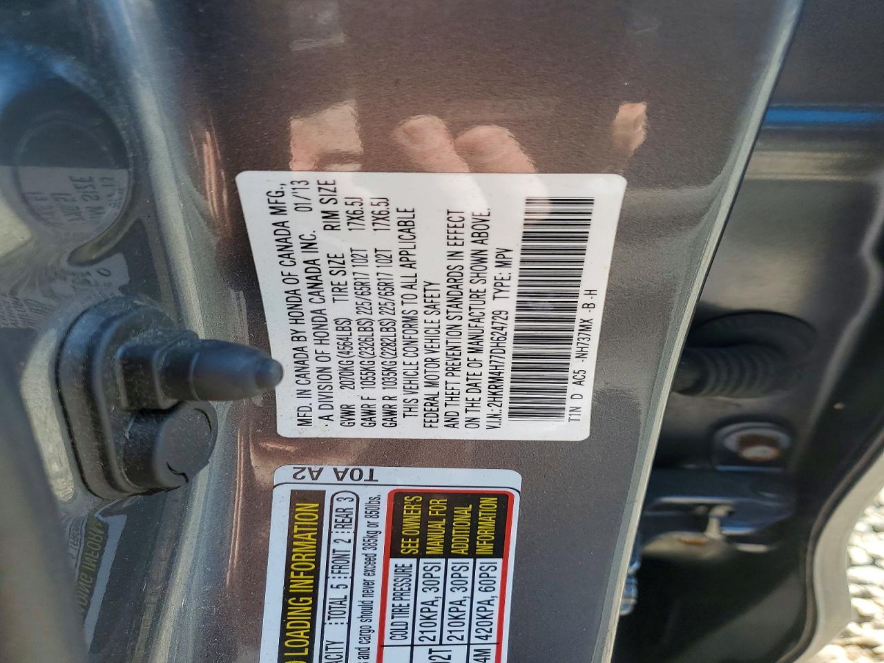 Honda Crv Exl