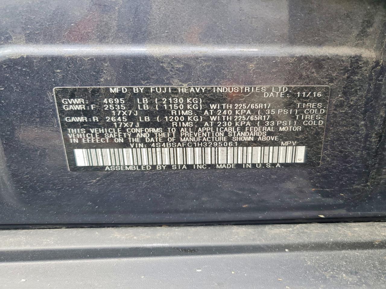 Subaru Outback 2.5i Premium