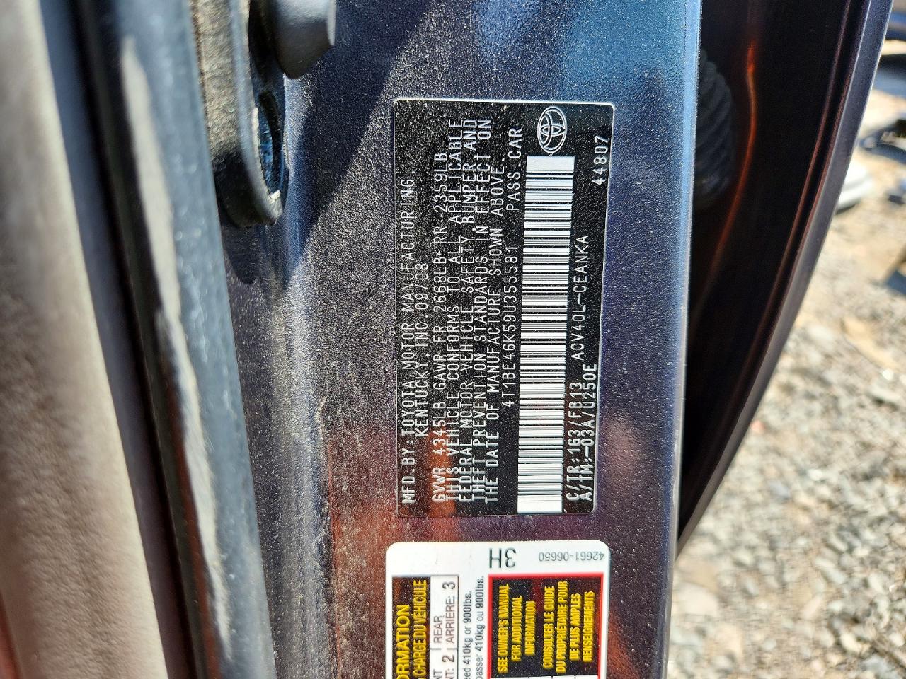 Toyota Camry Le