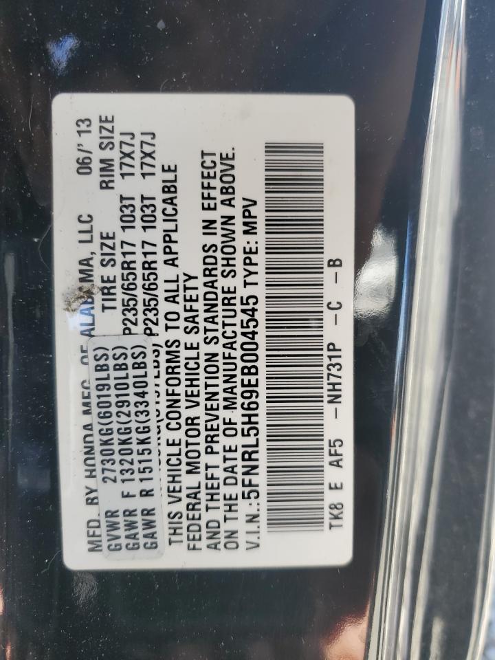 Honda Odyssey Exl