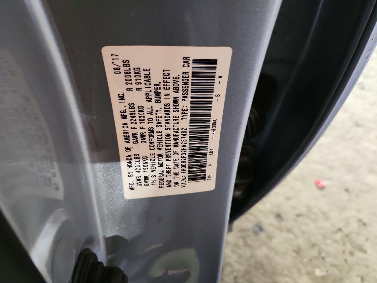 Honda Accord Lx
