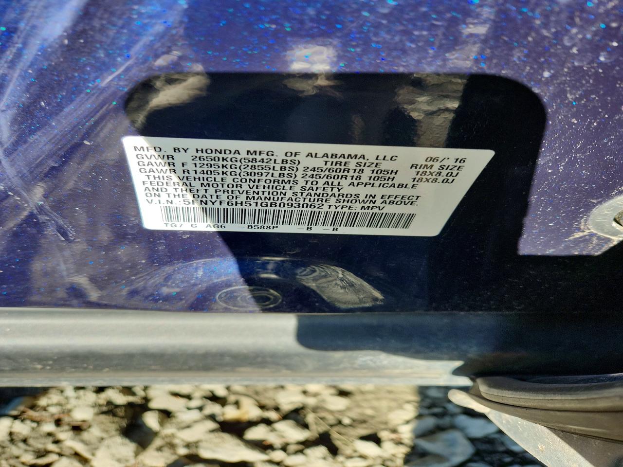 Honda Pilot Exl