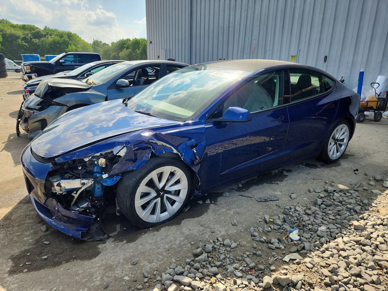 Salvage Tesla Model 3 Image