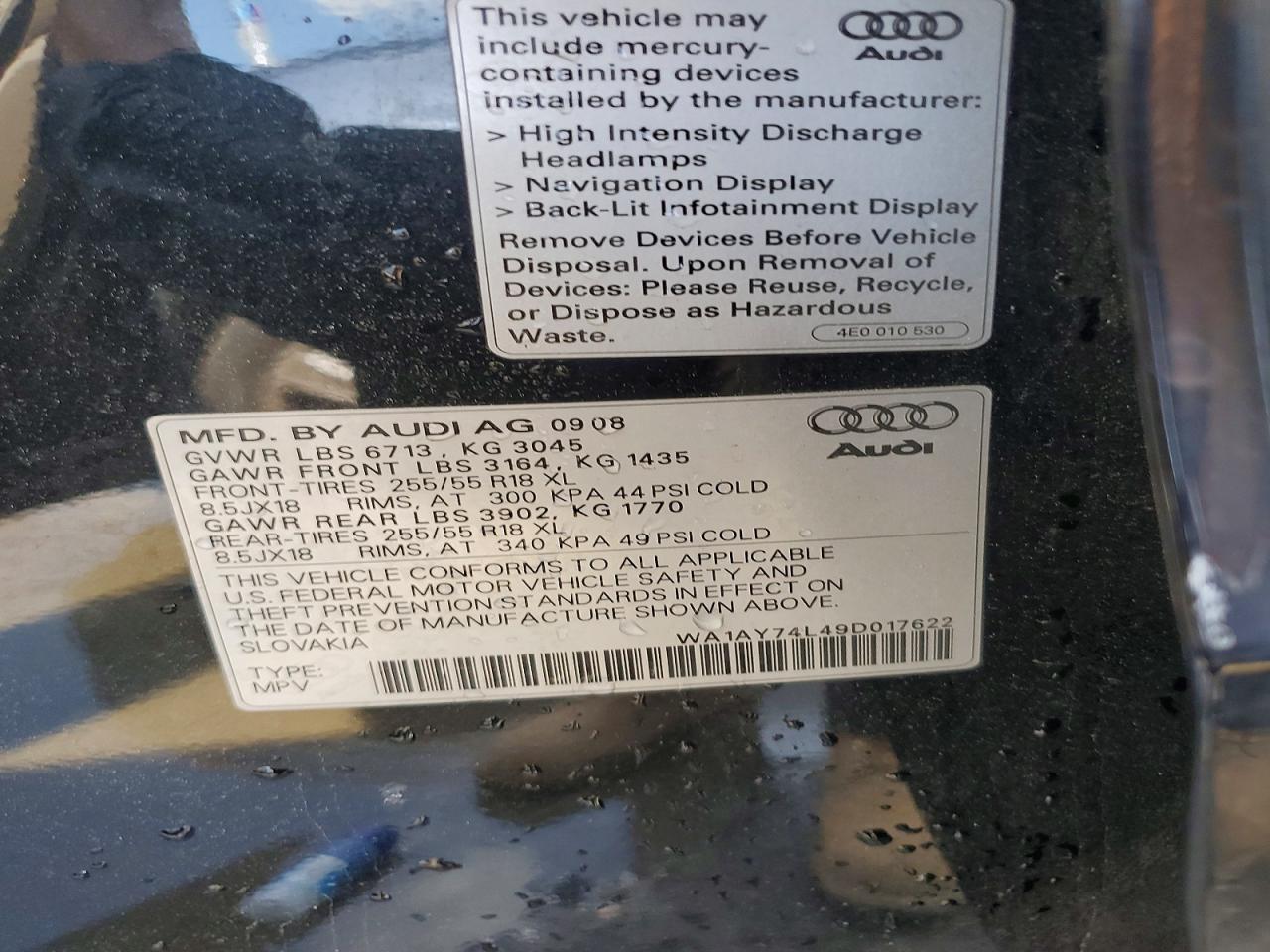 Audi Q7 3.6 Quattro