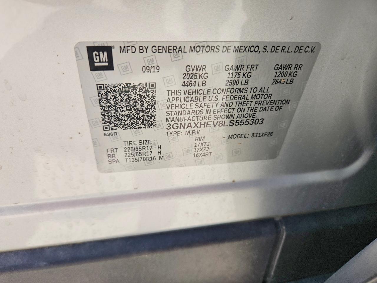 Chevrolet Equinox Ls