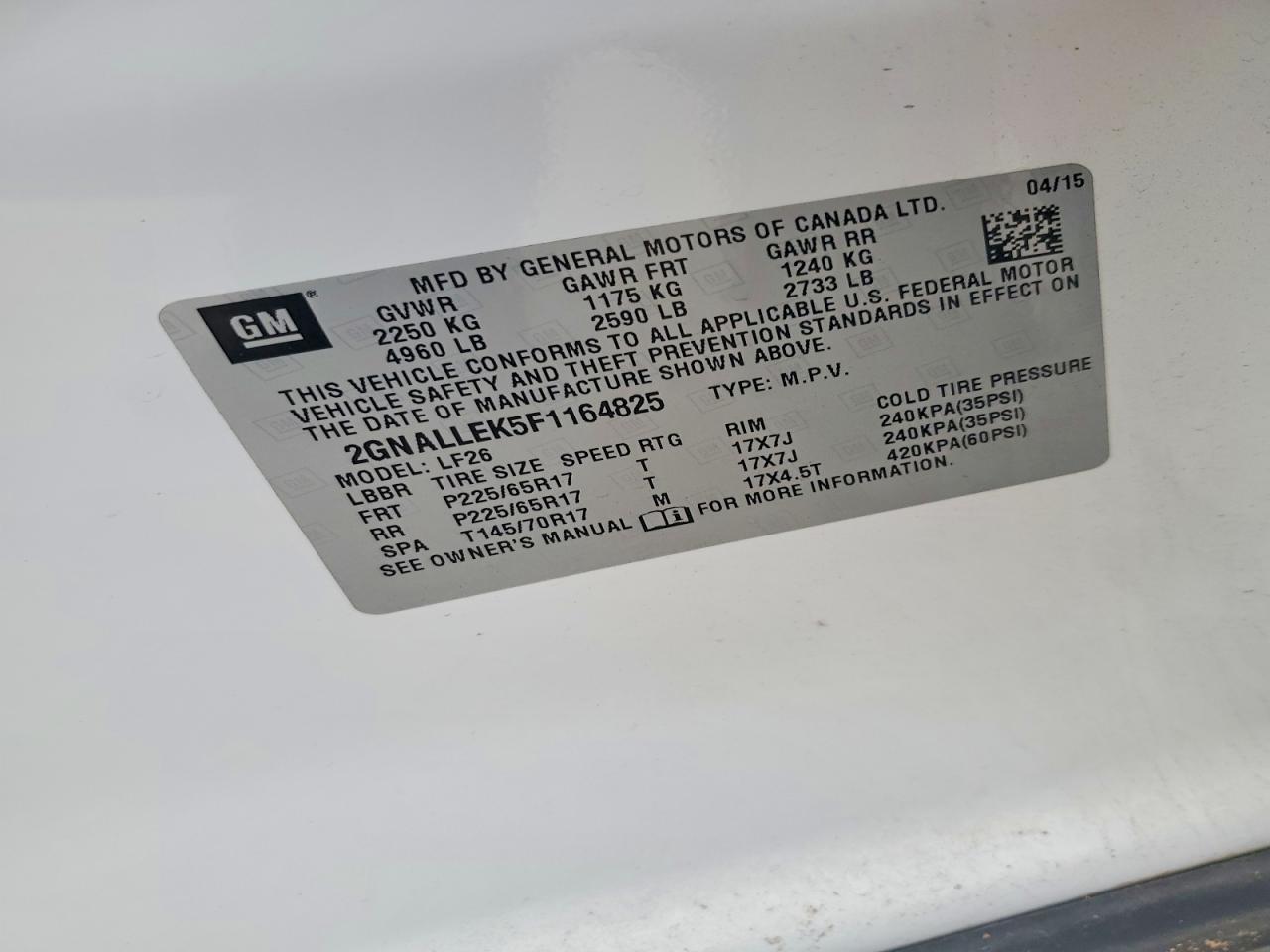 Chevrolet Equinox L