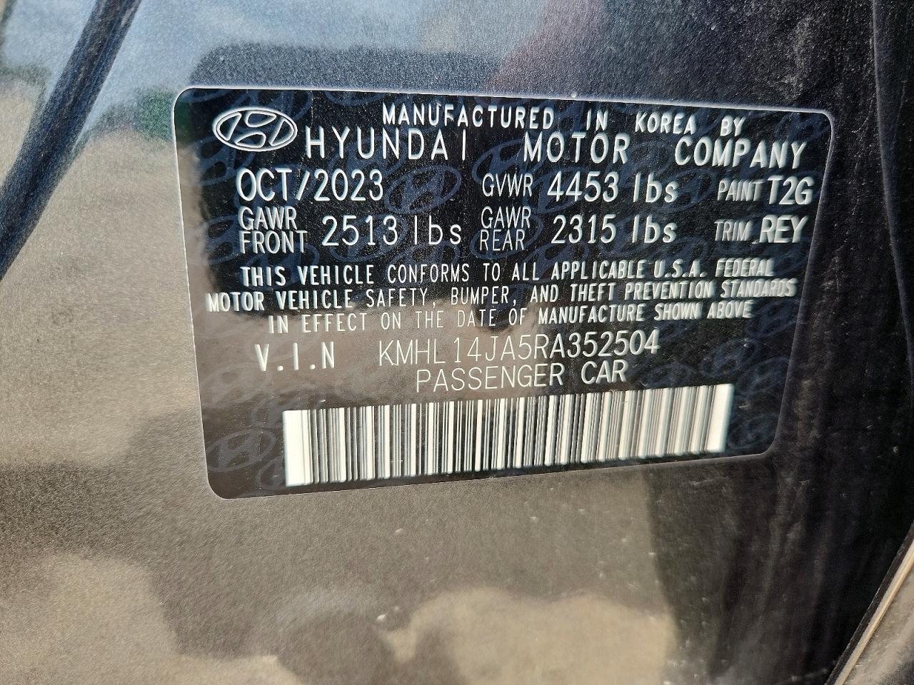 Hyundai SONATA Sel
