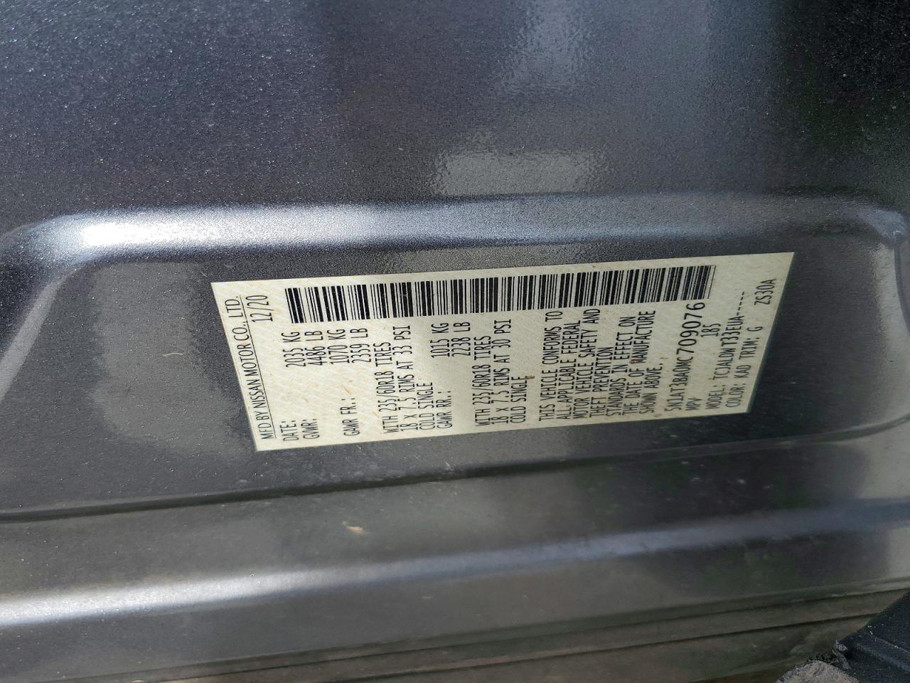 Nissan Rogue Sv