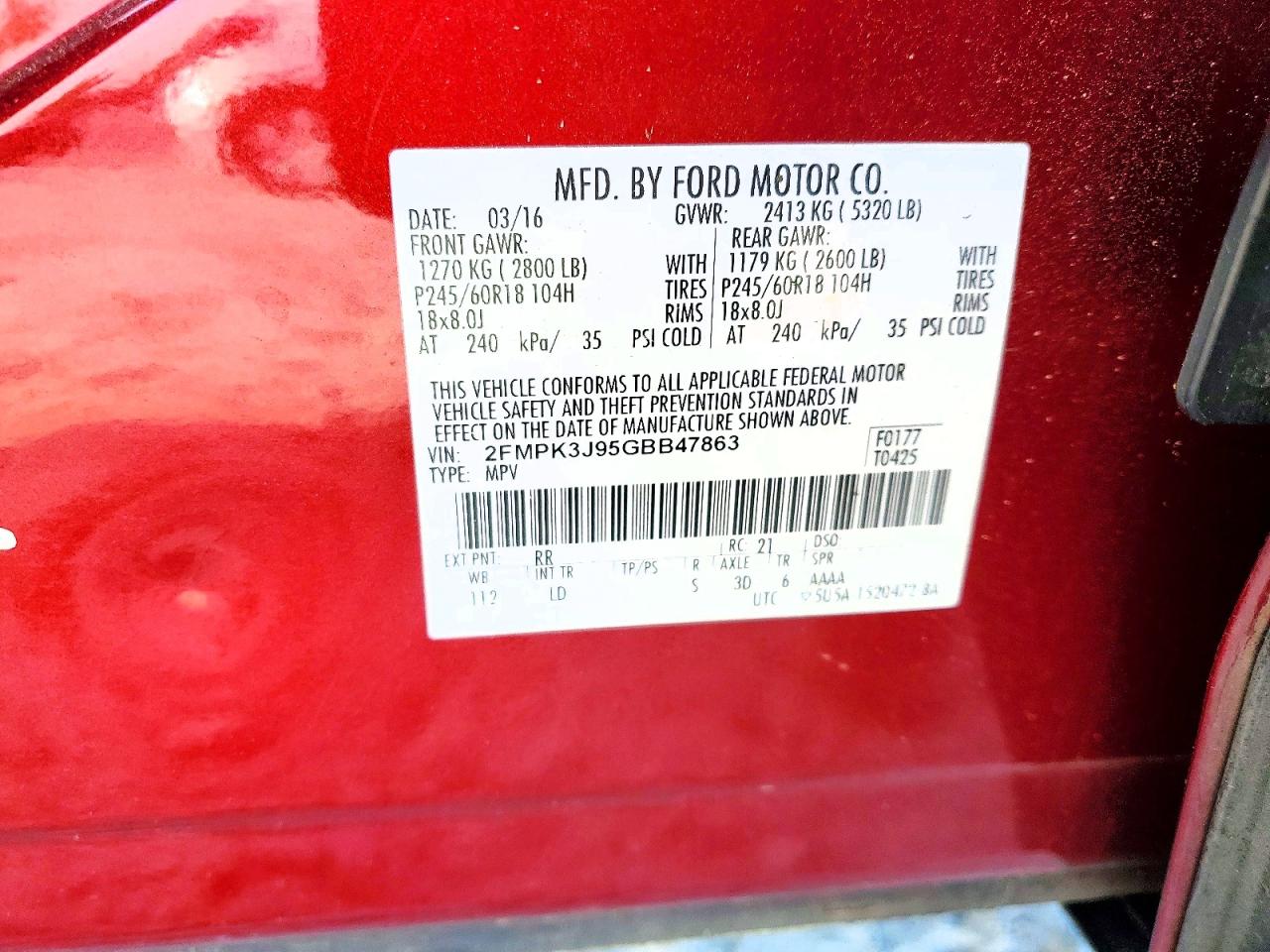 Ford Edge Sel