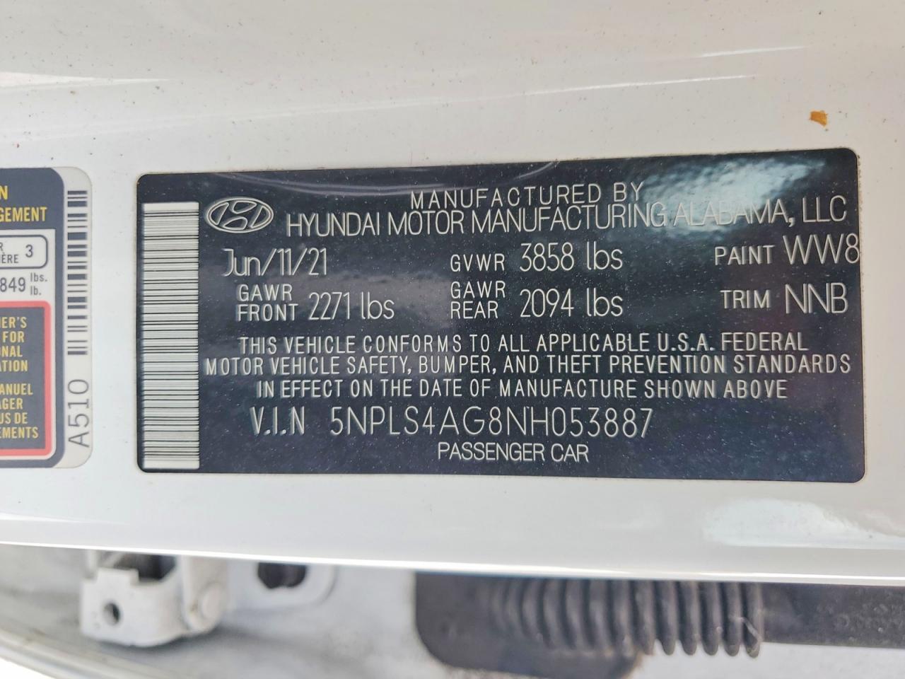 Hyundai ELANTRA Sel