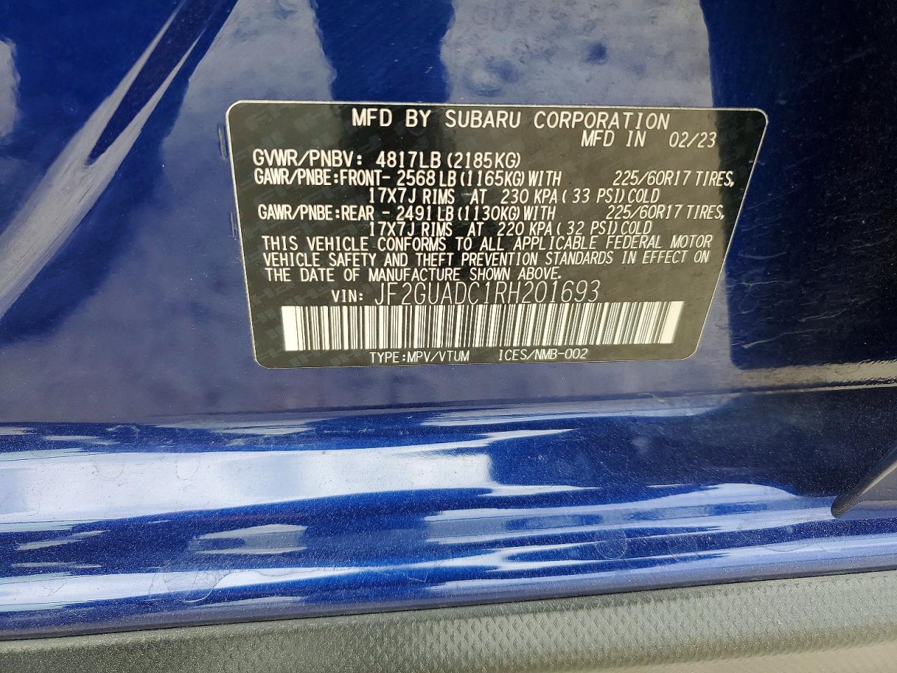 Subaru Crosstrek Premium