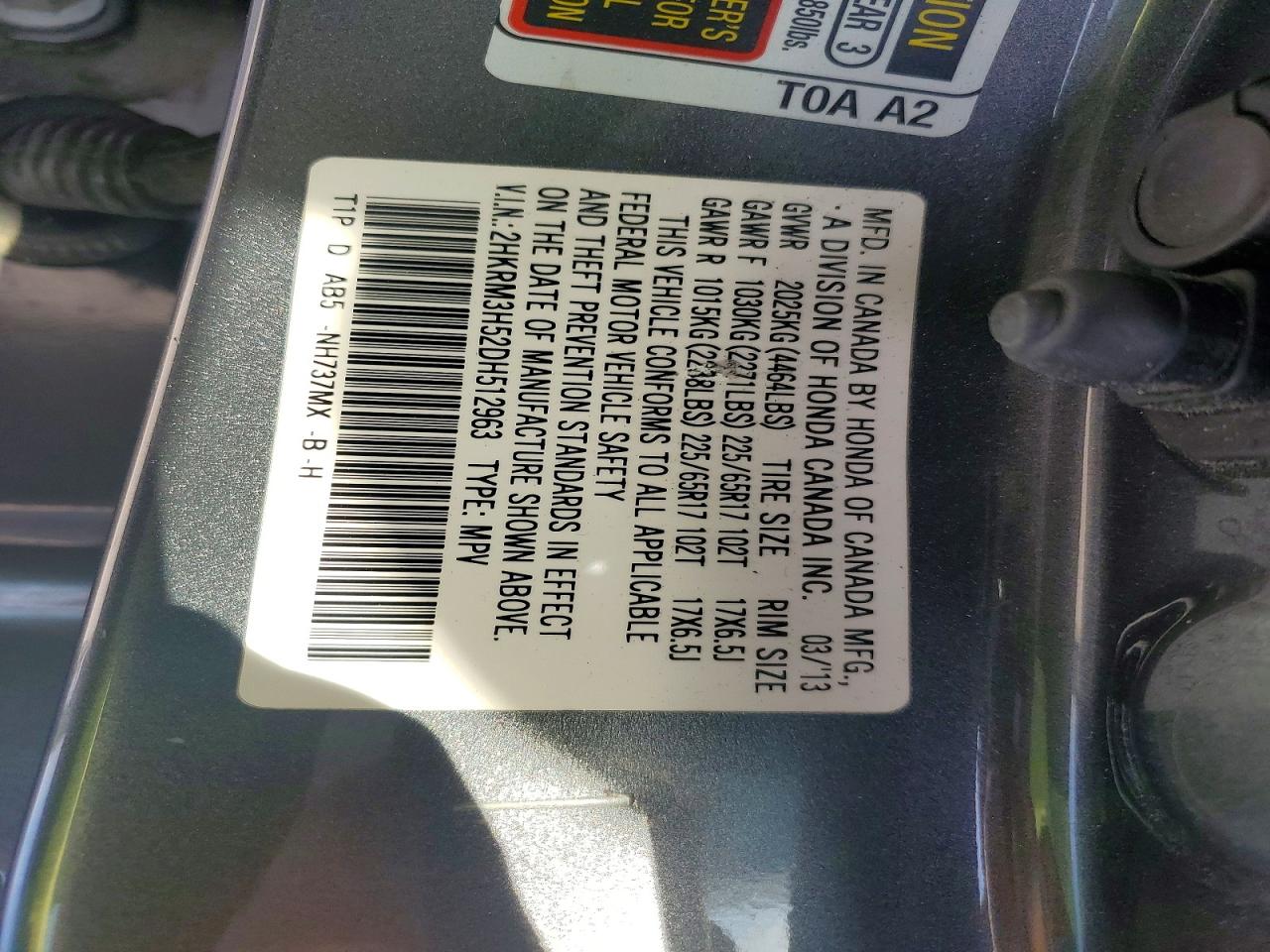 Honda Crv Ex