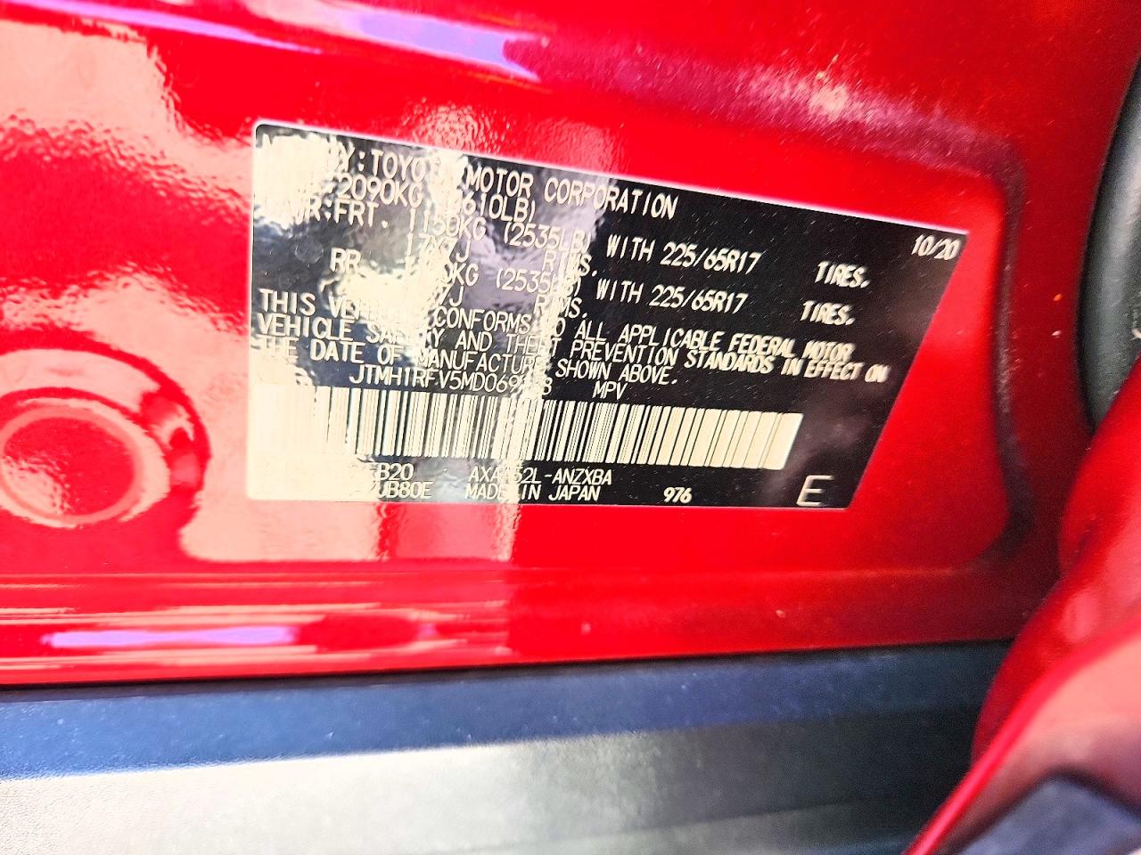 Toyota RAV4 Le