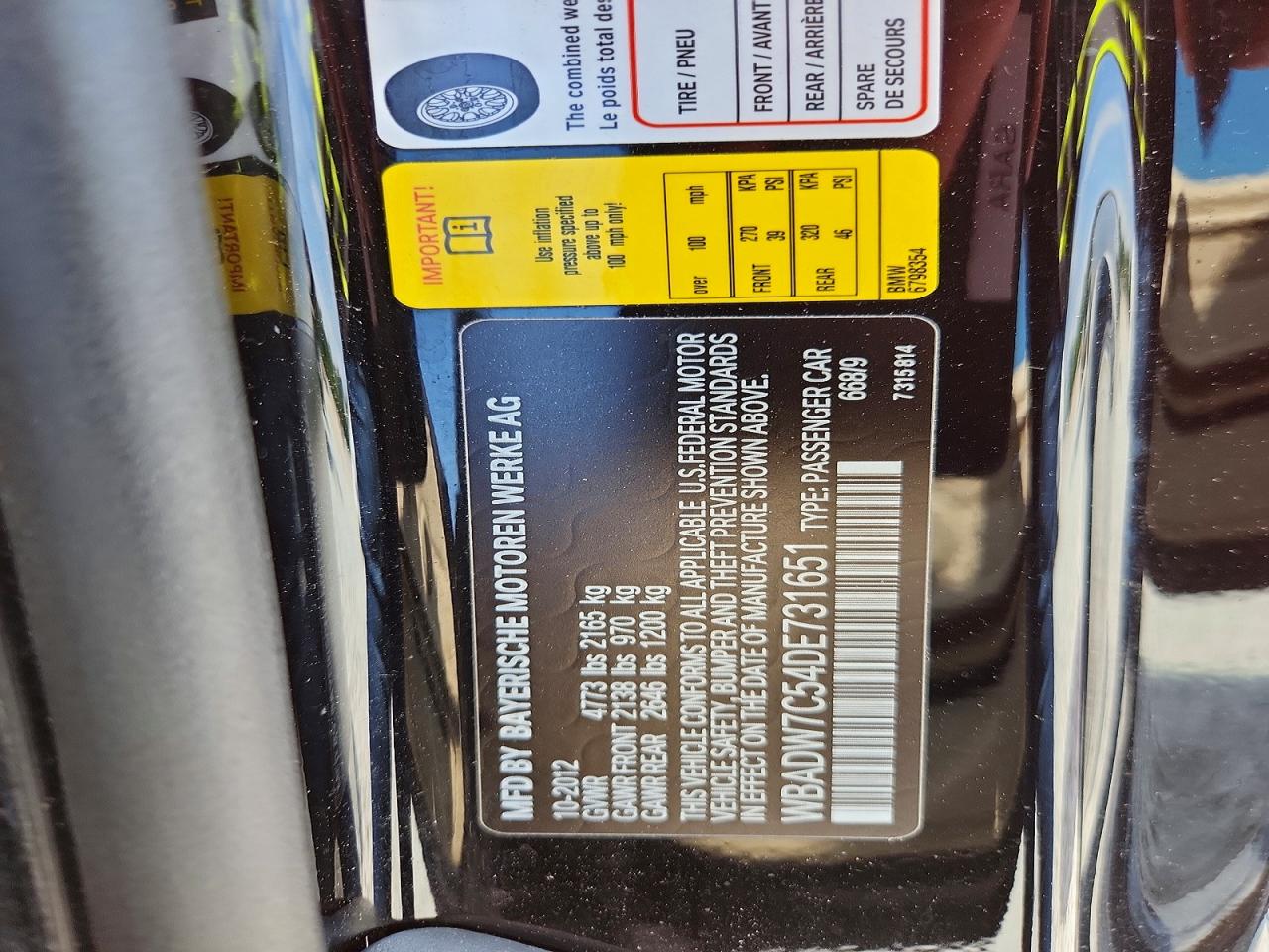 BMW 3 Series I Sulev