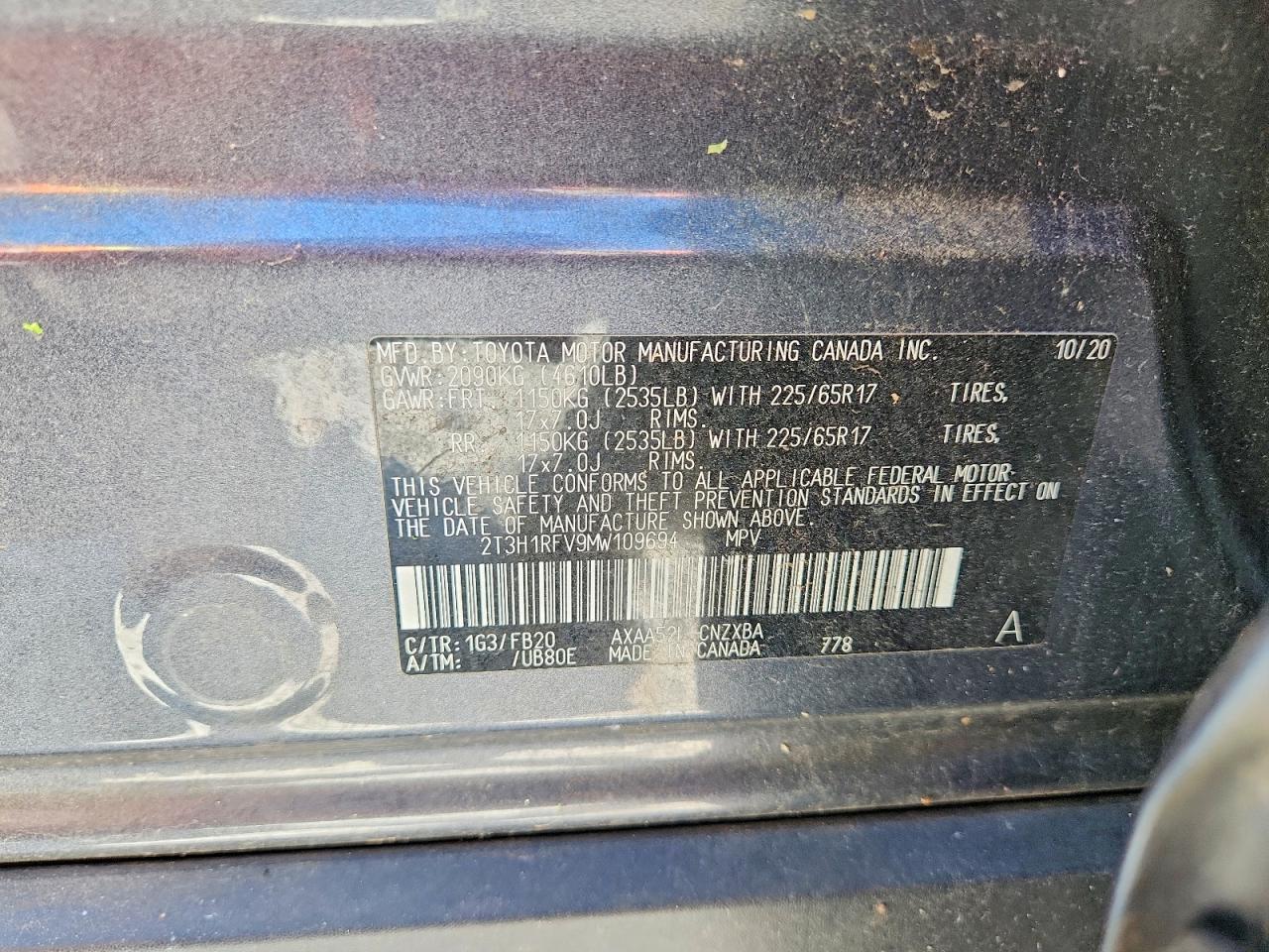 Toyota RAV4 Le