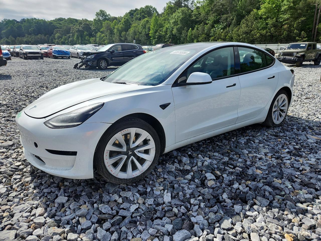 Salvage Tesla Model 3 Image