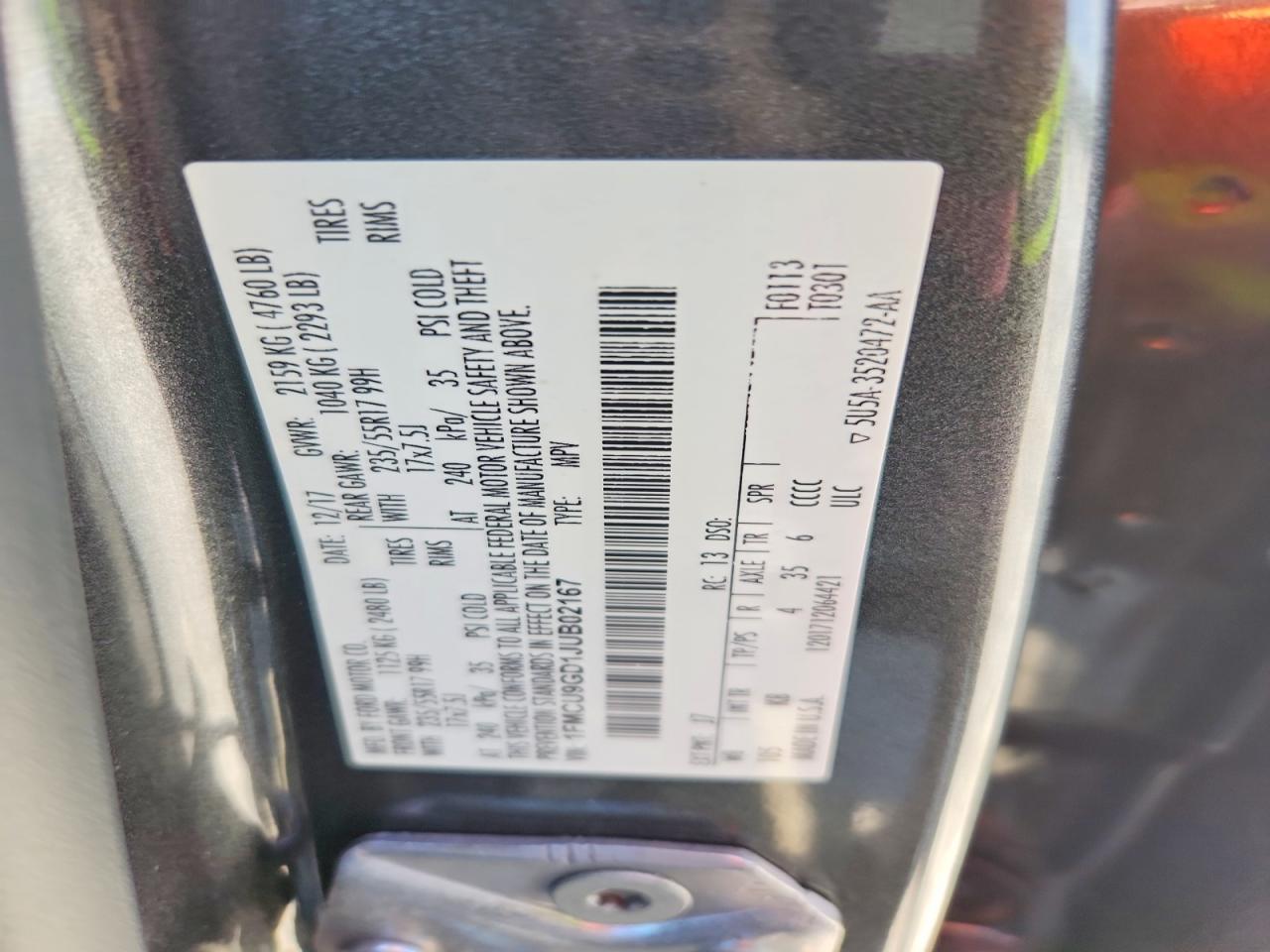 Ford Escape Se