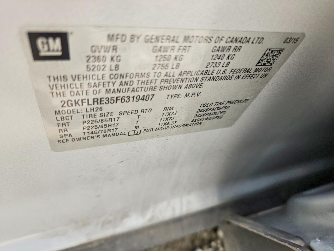 GMC Terrain Sle