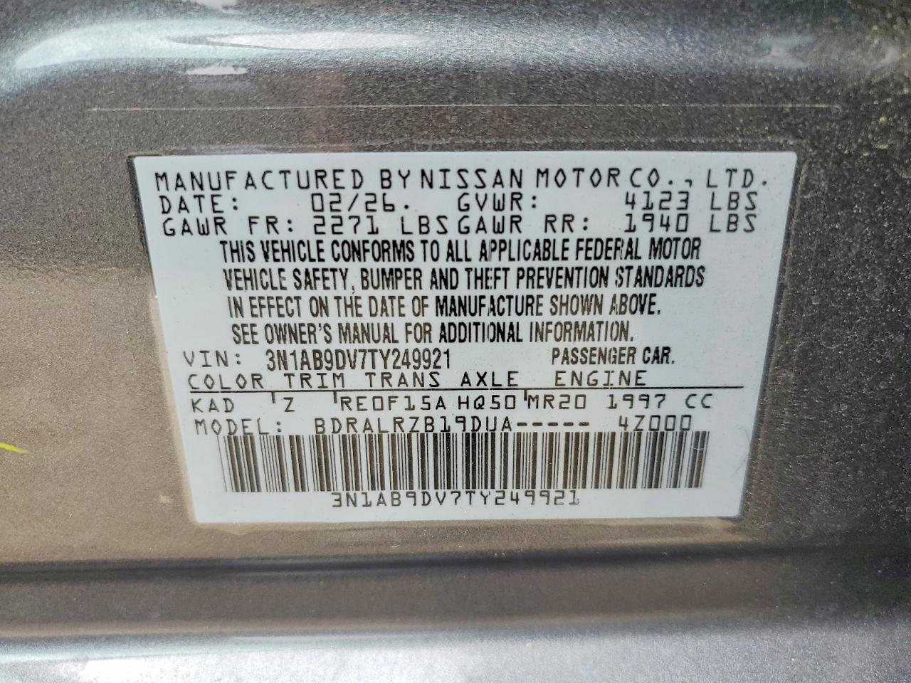 Nissan Sentra Sr