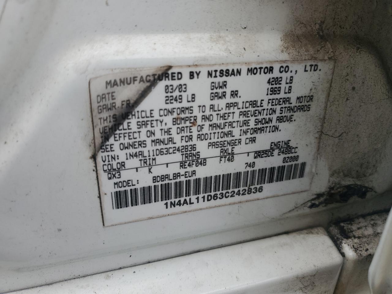 Nissan Altima Base