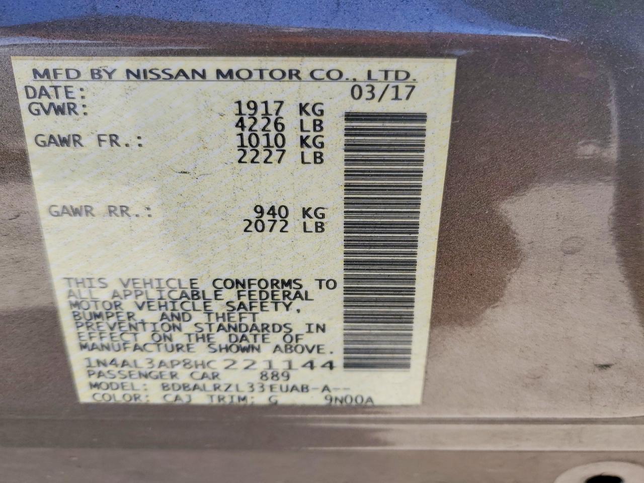 Nissan Altima 2.5