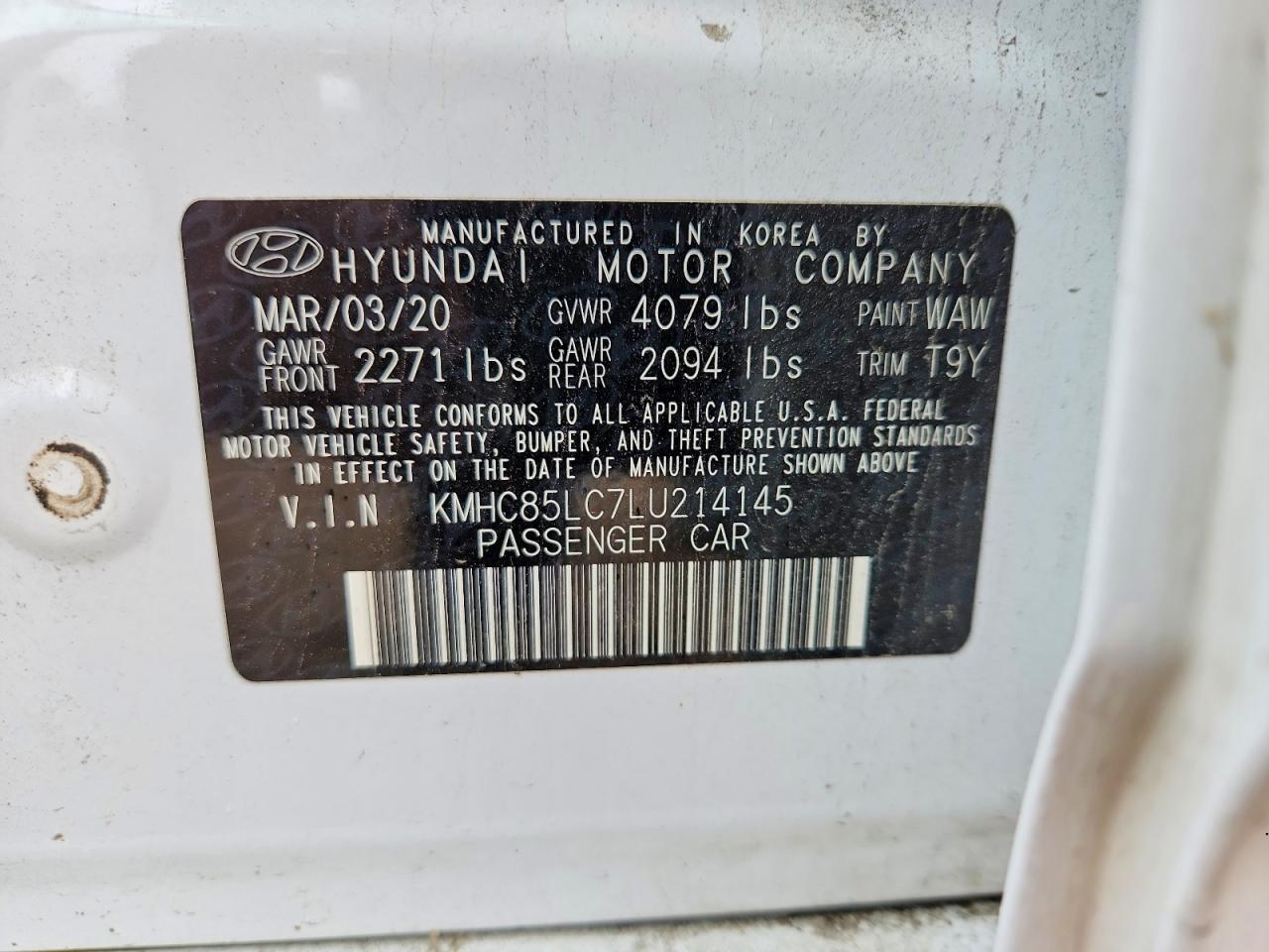 Hyundai Ioniq Sel